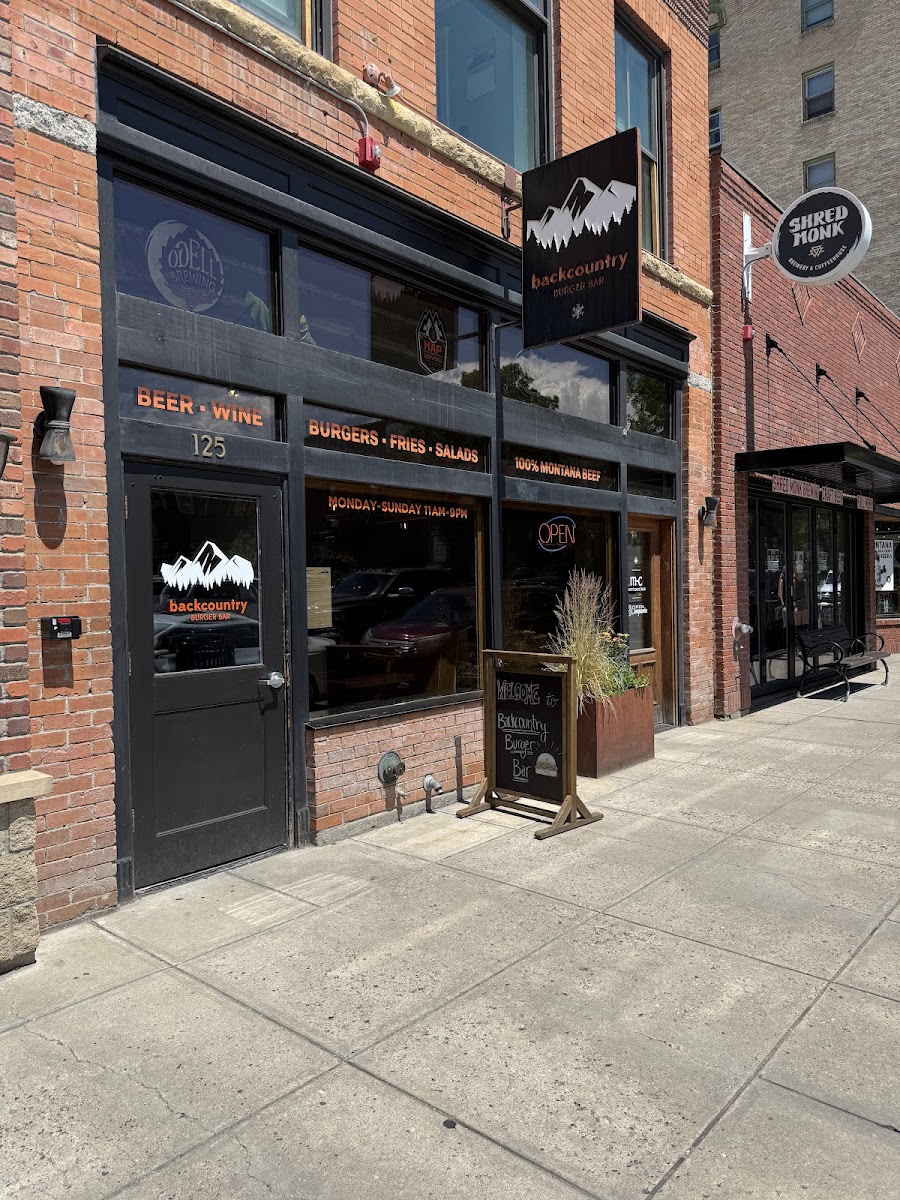 Backcountry Burger Bar